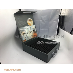 天然石翻盖样品盒