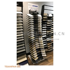 精品-人造石展厅架子-石英石落地架-铁质展架